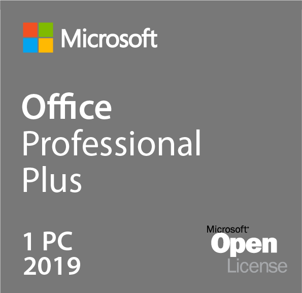 Microsoft Office 2019 Professional Plus Open License Terminalserver geeignet Volumenlizenz