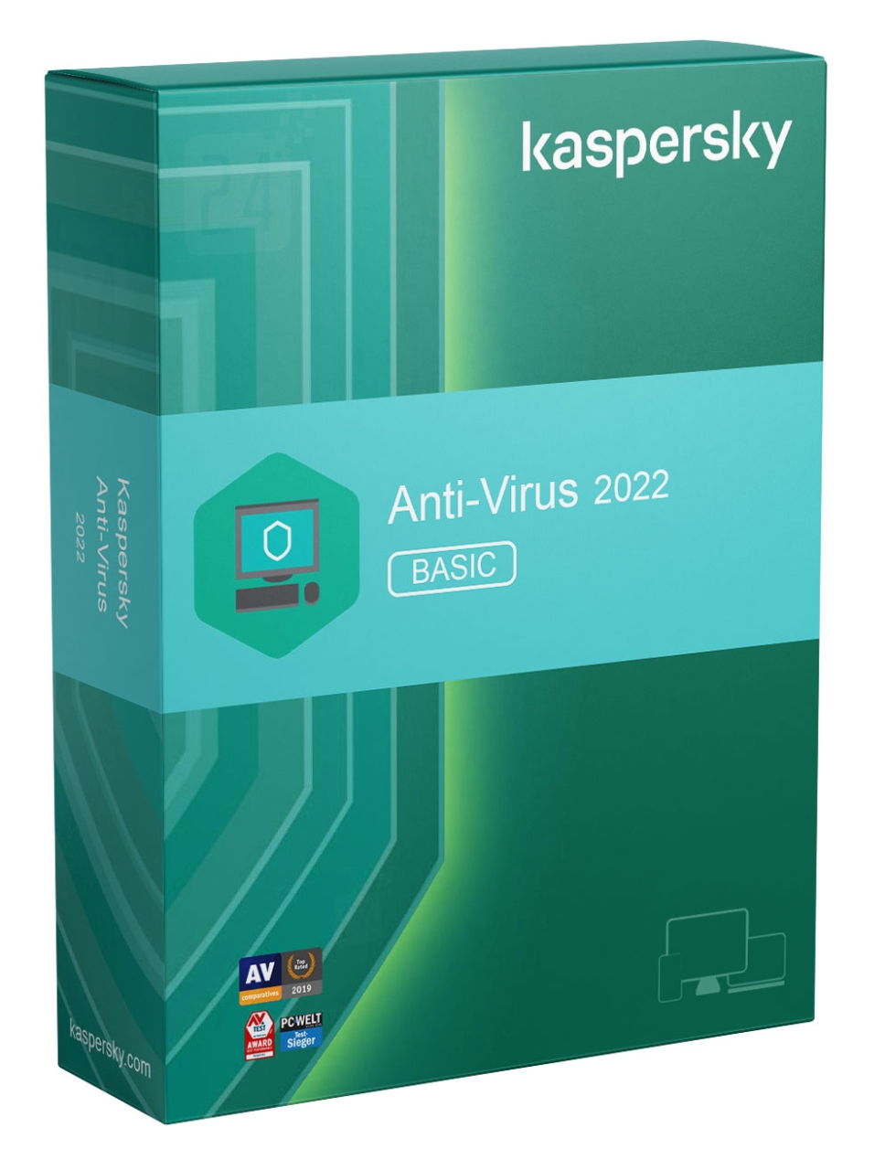 Kaspersky Anti-Virus 2022 3 Dispositivi 1 Anno