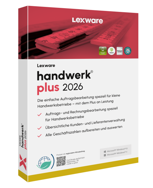 Lexware Handwerk 2026 Plus