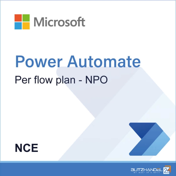 Microsoft Power Automate per flow plan - NPO (NCE)