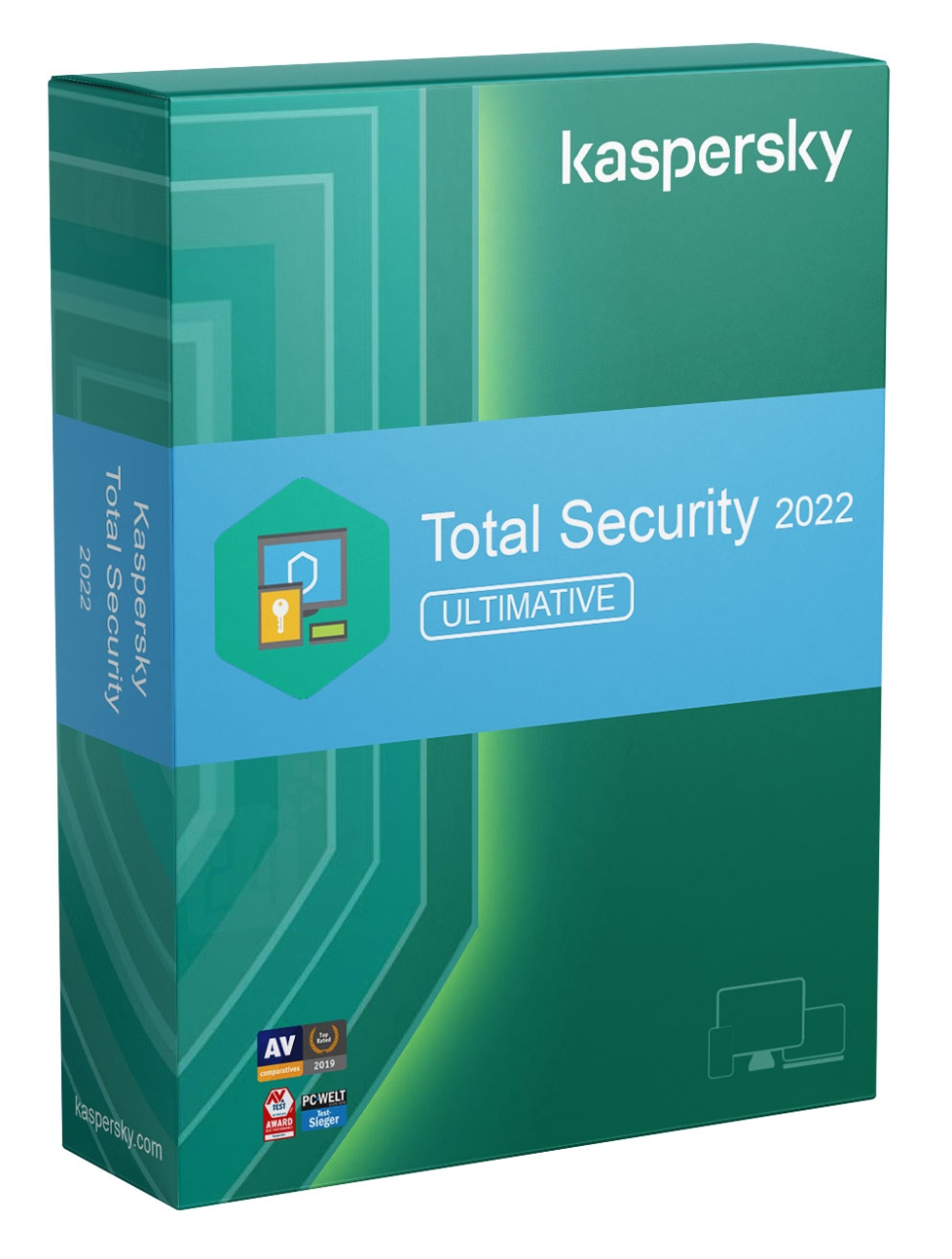 Kaspersky Total Security 2022 3-Dispositivi 1 Anno