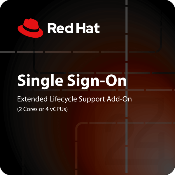Red Hat Single Sign-On, Extended Lifecycle Support Add-On (2 Cores or 4 vCPUs)