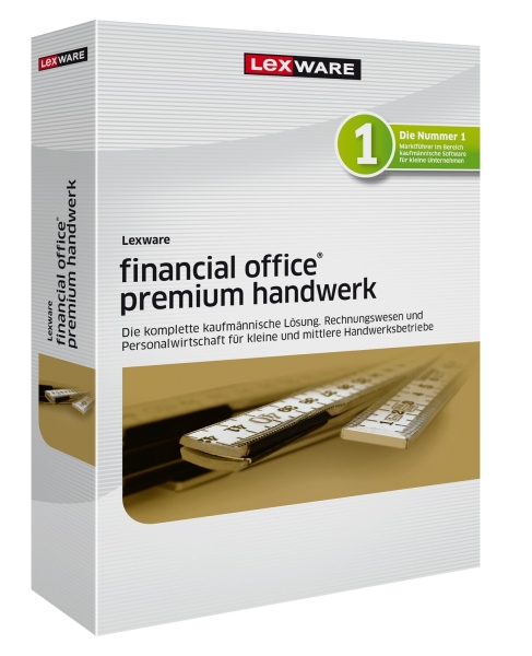Lexware Financial Office Premium Handwerk 2022, 365 Tage Laufzeit, Download